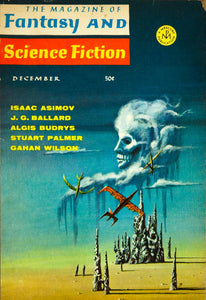 1967 Cover Fantasy Science Fiction Art Jack Gaughan Cloud Sculptors JG YSFC2