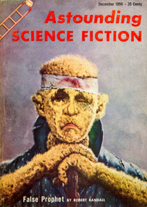1956 Cover Astounding Science Fiction Art Richard Van Dongen Robert YSFC3