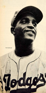 1953 Rotogravure Portrait Joe Black Pitcher MLB Baseball Player Brooklyn YSS3