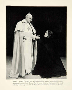1944 Print Embezzled Heaven Broadway Ethel Barrymore Albert Basserman Pope YTA2