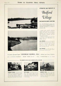 1937 Ad Bedford Village Westchester County New York George Howe Houses Home YTC2