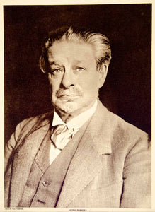 1920 Photogravure Georg Brandes Danish Critic Portrait Literary Criticism YTTM3
