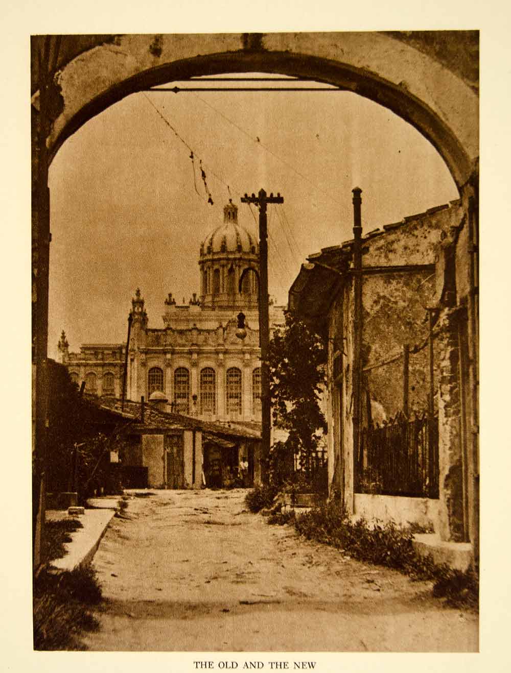 1924 Photogravure Havana Cuba New Presidential Palace Cuban Architecture YTMM4