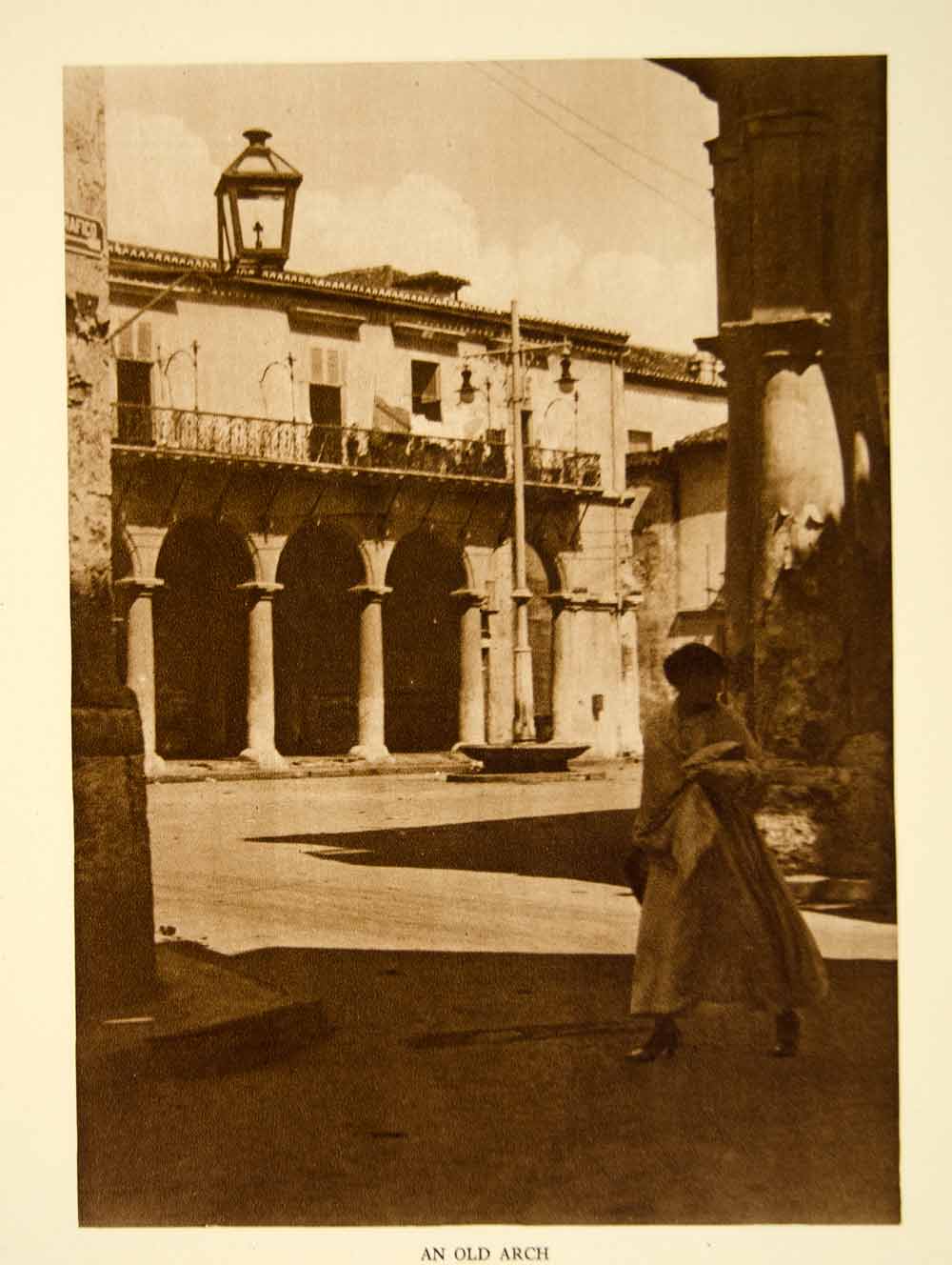 1924 Photogravure Havana Cuba Cityscape Colonial Architecture Buildings YTMM4