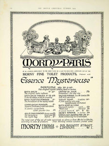 1924 Ad Morny Paris Essence Perfume Fragrance 201 Regent Street London Bath YTS1