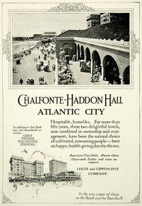 1924 Ad Chalfonte-Haddon Hall Atlantic City NJ Luxury Resort Boardwalk YTS2