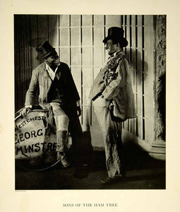 1935 Print Jim MacIntyre Tom Heath Georgia Minstrel Comedy Act Costumes YTS3