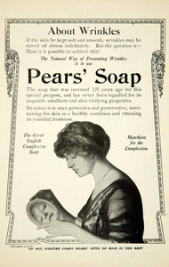 1914 Ad Pears Soap Woman Mirror Health Beauty Hygiene Household Domestic YTT2
