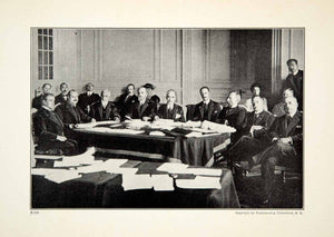 1921 Print First Meeting Council League Nations President Leon Bourgeois YWE1