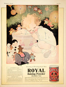 1920 Ad Royal Baking Powder Torre Bevanco Art 133 William St NYC Christmas YWW1