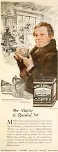 1927 Ad Dwinell Wright White House Coffee Alexander Pope Beverage Drink YWW1