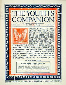 1923 Cover Youths Companion Art Buckskin Desert Joseph T Kescel Border YYC4