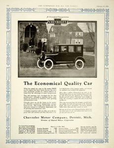 1924 Ad General Motors Chevrolet Superior Sedan Car Automobile Roaring Twenties