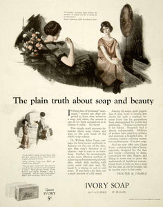 1924 Ad Procter Gamble Guest Ivory Soap Sally Jollyco Cousin Joan Health Beauty