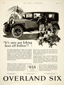 1926 Ad Willys-Overland Six Car Automobile Boy Scout America Transportation YYC6